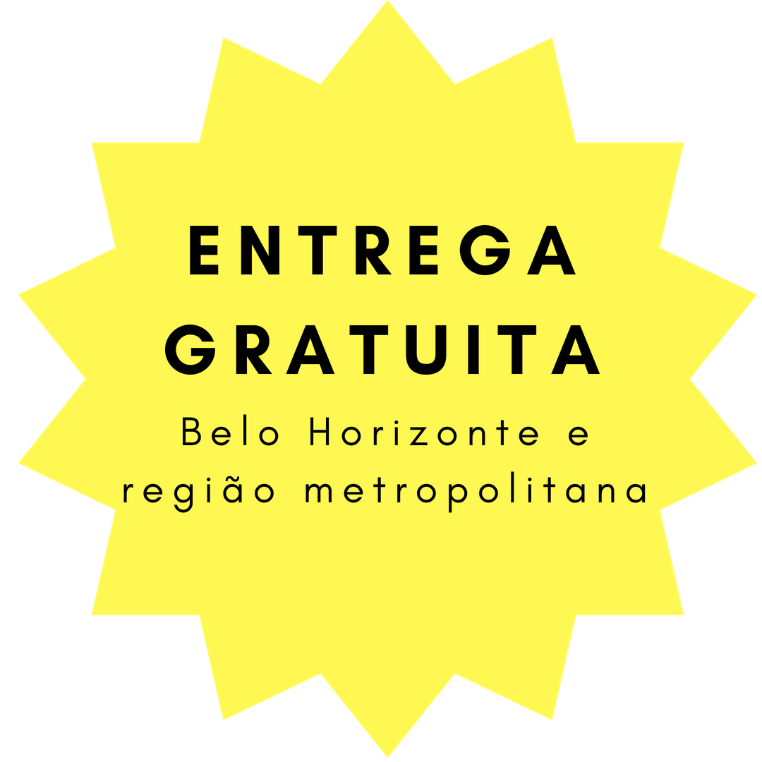 Entrega gratuita em Belo Horizonte e região metropolitana